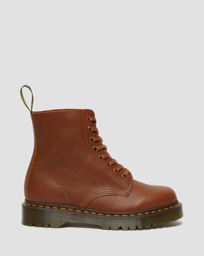 Dr Martens 1460 Pascal Bex Leren Veterlaarzen Heren Bruin | NL 286DFM